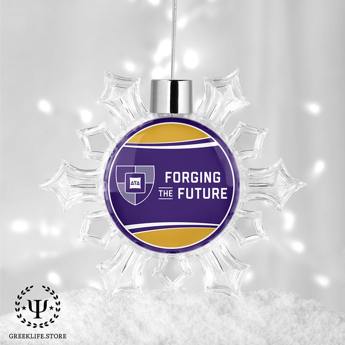 Delta Tau Delta Christmas Ornament - Snowflake