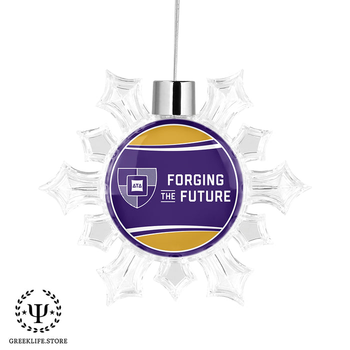 Delta Tau Delta Christmas Ornament - Snowflake