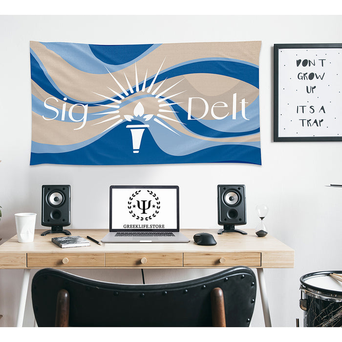 Sigma Delta Tau Flags and Banners