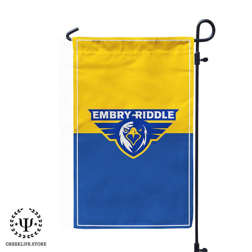 Embry-Riddle Aeronautical University Garden Flag — Officially Licensed, 150D Polyester, 12×18 in, Fade-Resistant