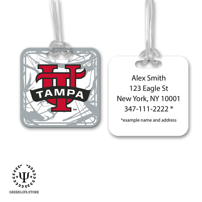 University of Tampa Luggage Bag Tag (square)