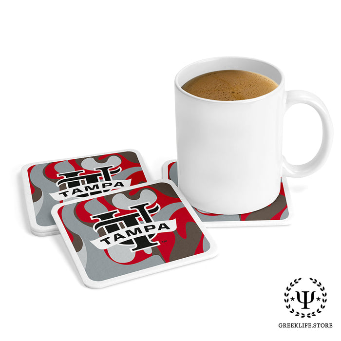 University of Tampa Beverage Coasters Square (Set of 4)