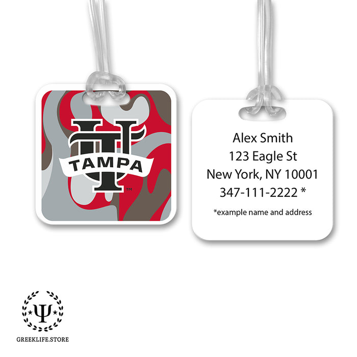 University of Tampa Luggage Bag Tag (square)