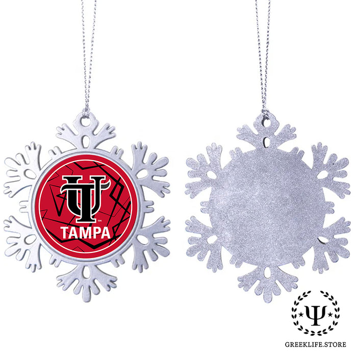 University of Tampa Christmas Ornament - Snowflake Metal
