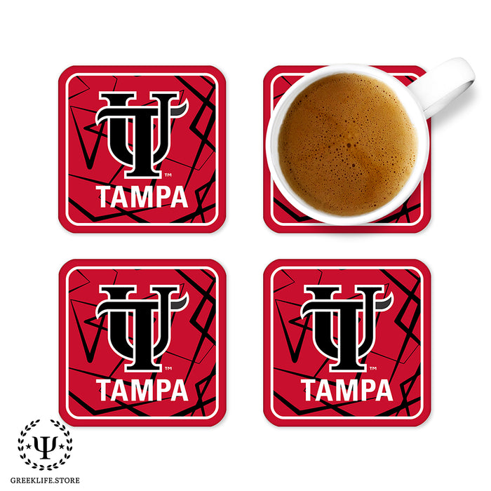 University of Tampa Beverage Coasters Square (Set of 4)