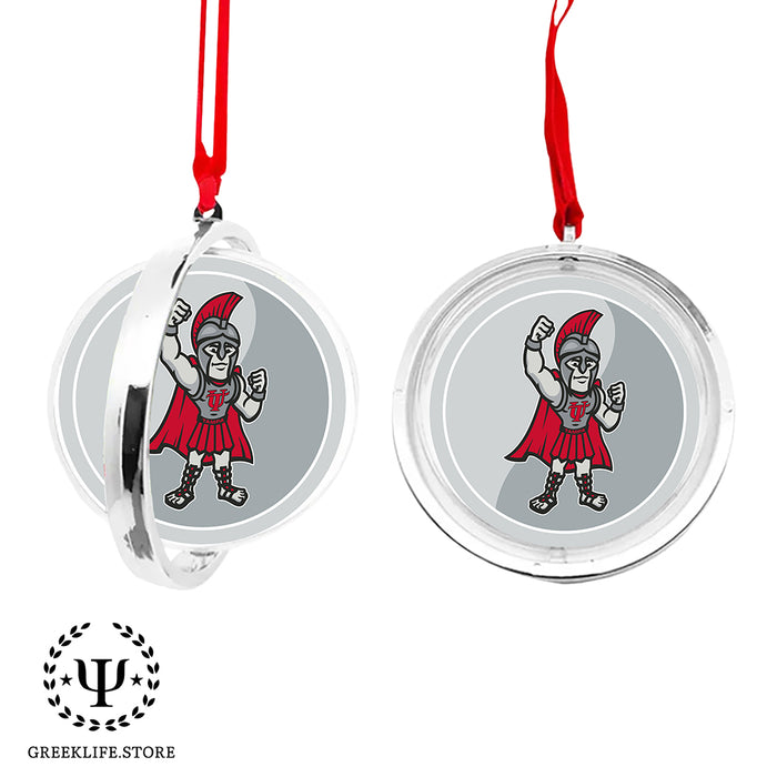 University of Tampa Christmas Reversible Flat Round Ornament