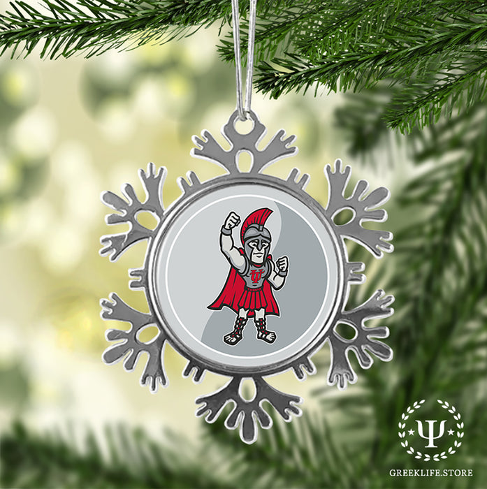 University of Tampa Christmas Ornament - Snowflake Metal