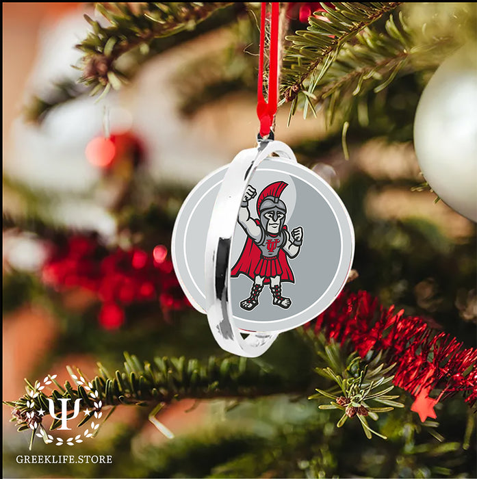 University of Tampa Christmas Reversible Flat Round Ornament