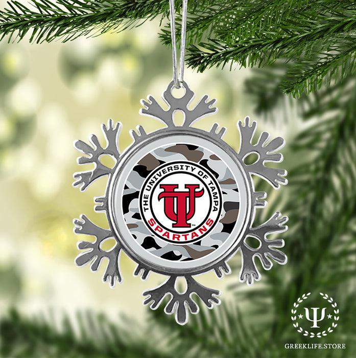 University of Tampa Christmas Ornament - Snowflake Metal
