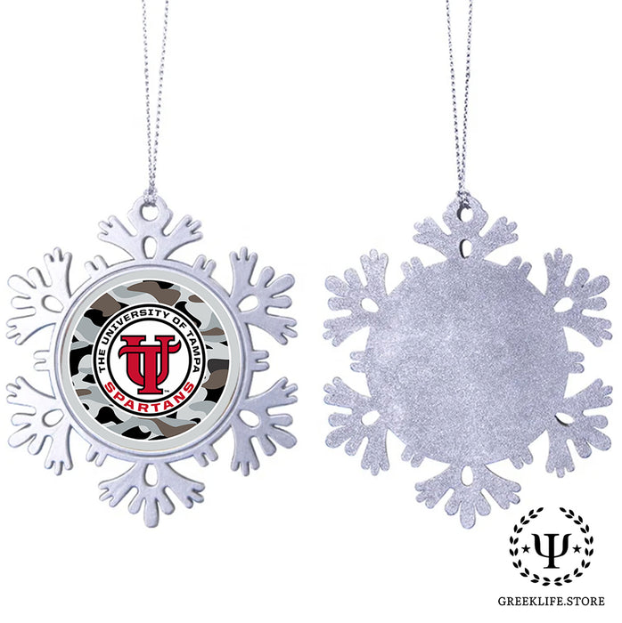 University of Tampa Christmas Ornament - Snowflake Metal