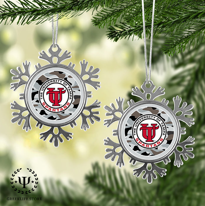 University of Tampa Christmas Ornament - Snowflake Metal