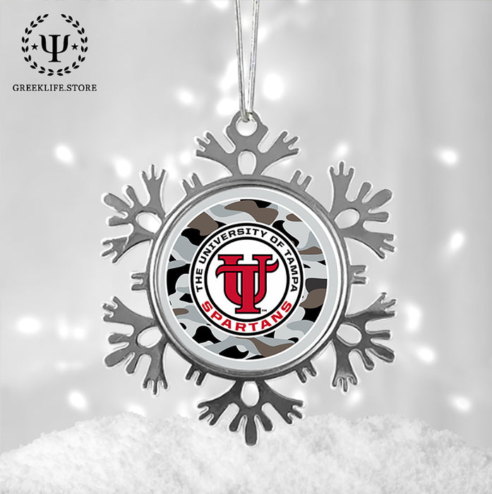University of Tampa Christmas Ornament - Snowflake Metal