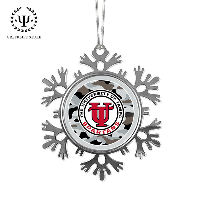 University of Tampa Christmas Ornament - Snowflake Metal