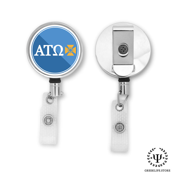 Alpha Tau Omega Badge Reel Holder
