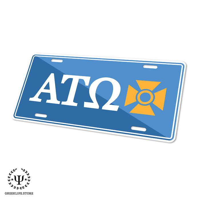 Alpha Tau Omega Decorative License Plate