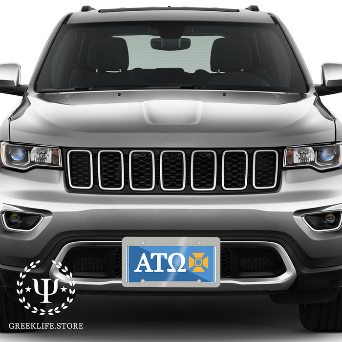 Alpha Tau Omega Decorative License Plate