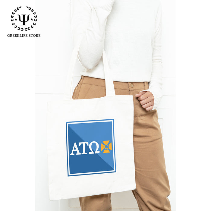 Alpha Tau Omega Canvas Tote Bag
