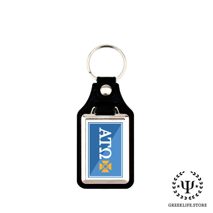 Alpha Tau Omega Keychain Rectangular