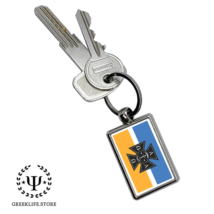 Alpha Tau Omega Keychain Rectangular