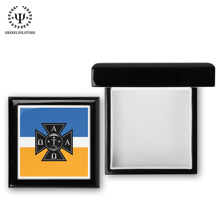 Alpha Tau Omega Keepsake Box Wooden