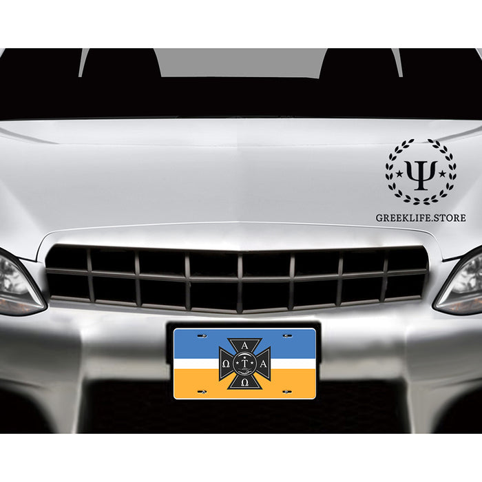 Alpha Tau Omega Decorative License Plate