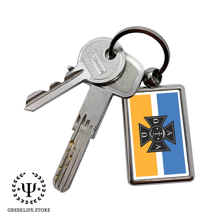 Alpha Tau Omega Keychain Rectangular