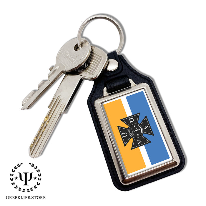 Alpha Tau Omega Keychain Rectangular
