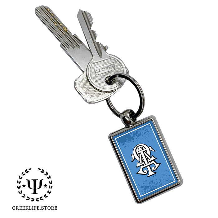 Alpha Tau Omega Keychain Rectangular