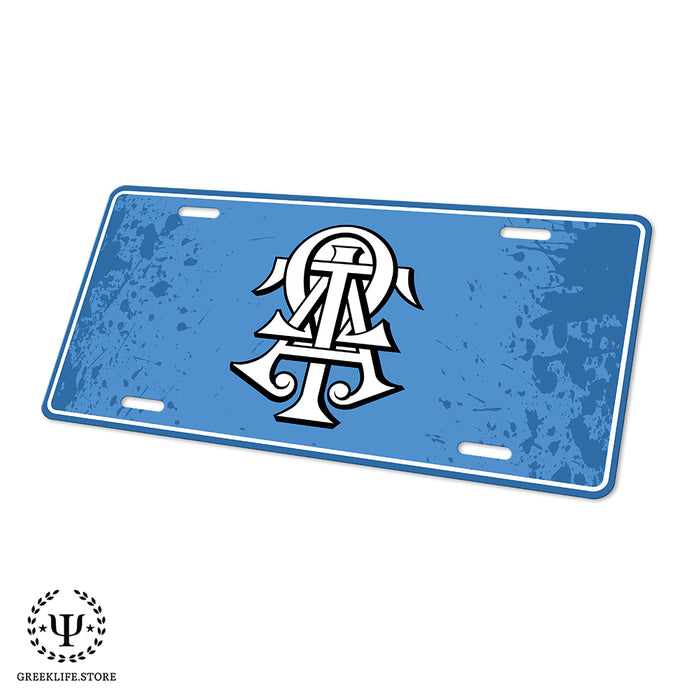 Alpha Tau Omega Decorative License Plate