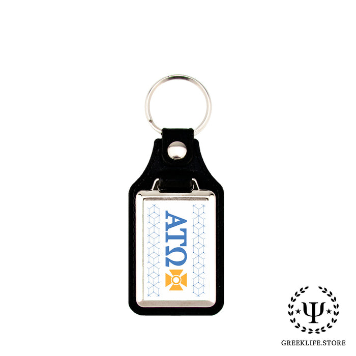 Alpha Tau Omega Keychain Rectangular