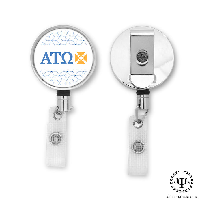 Alpha Tau Omega Badge Reel Holder