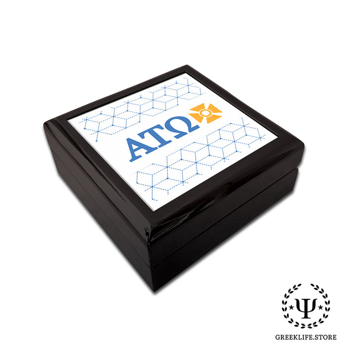 Alpha Tau Omega Keepsake Box Wooden