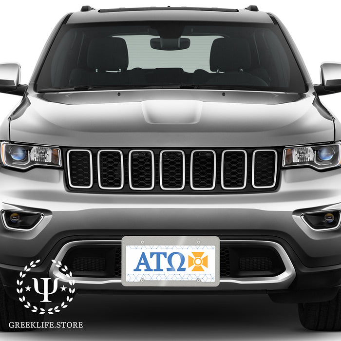Alpha Tau Omega Decorative License Plate