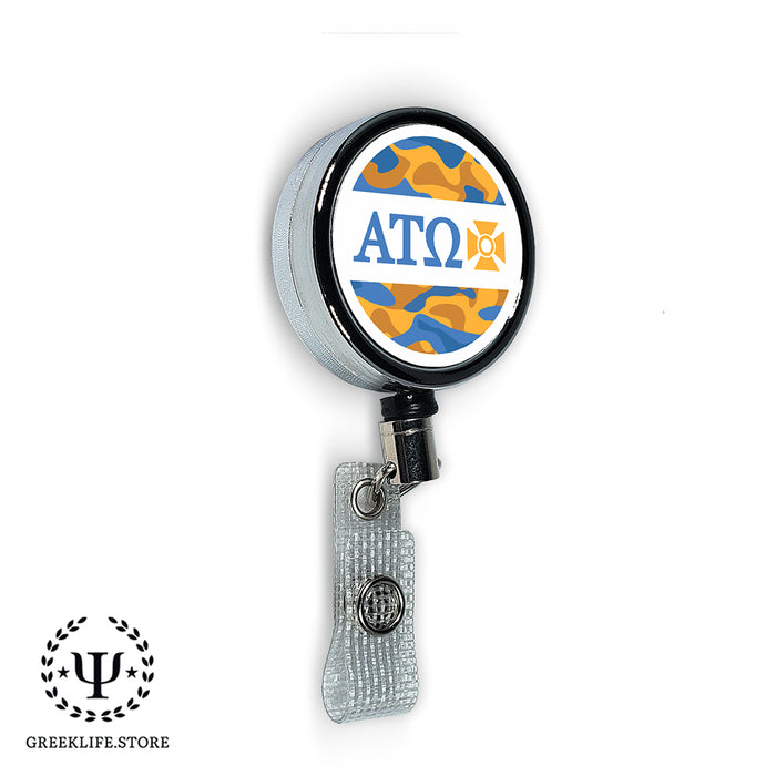 Alpha Tau Omega Badge Reel Holder