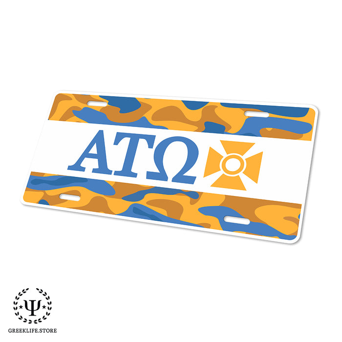 Alpha Tau Omega Decorative License Plate