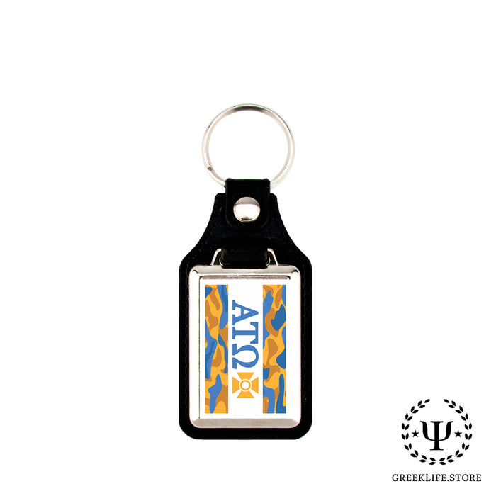 Alpha Tau Omega Keychain Rectangular