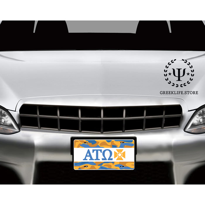 Alpha Tau Omega Decorative License Plate