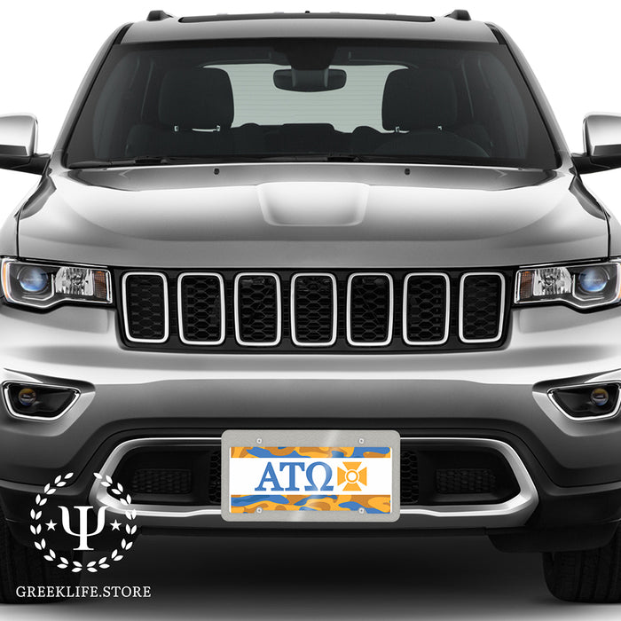 Alpha Tau Omega Decorative License Plate
