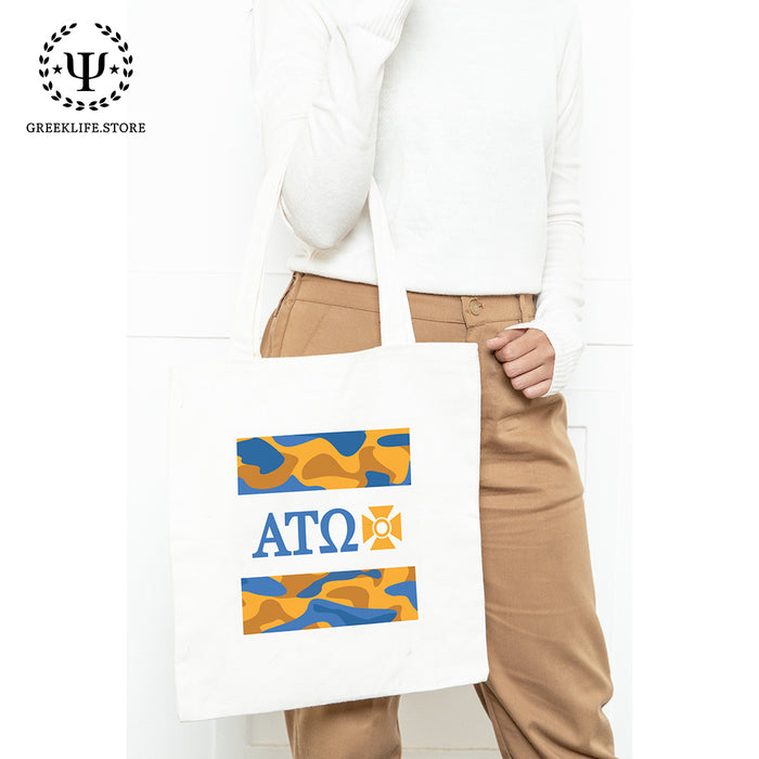 Alpha Tau Omega Canvas Tote Bag