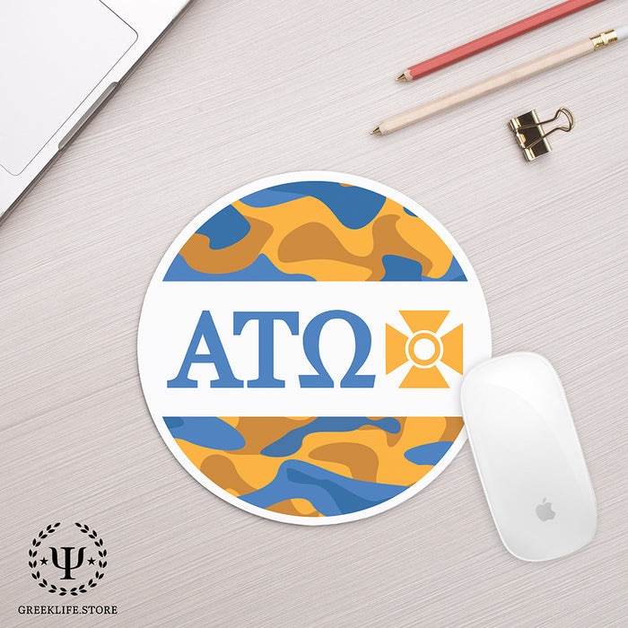 Alpha Tau Omega Mouse Pad Round