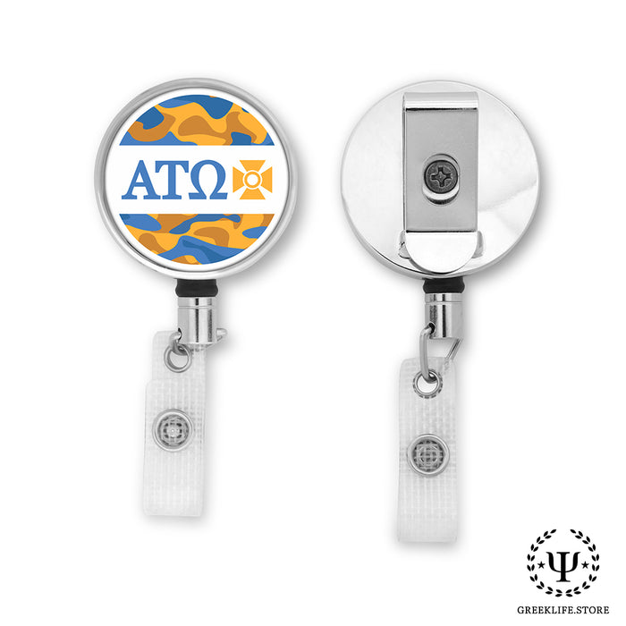 Alpha Tau Omega Badge Reel Holder