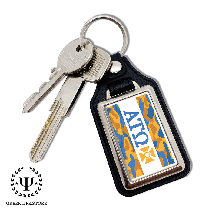 Alpha Tau Omega Keychain Rectangular