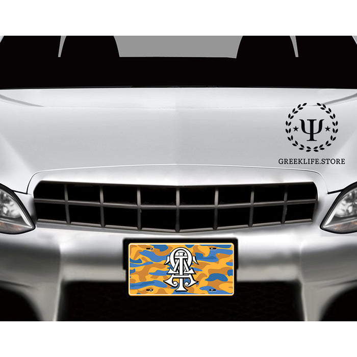 Alpha Tau Omega Decorative License Plate