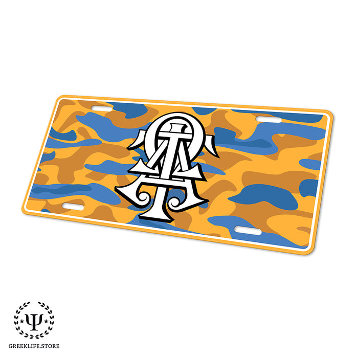 Alpha Tau Omega Decorative License Plate