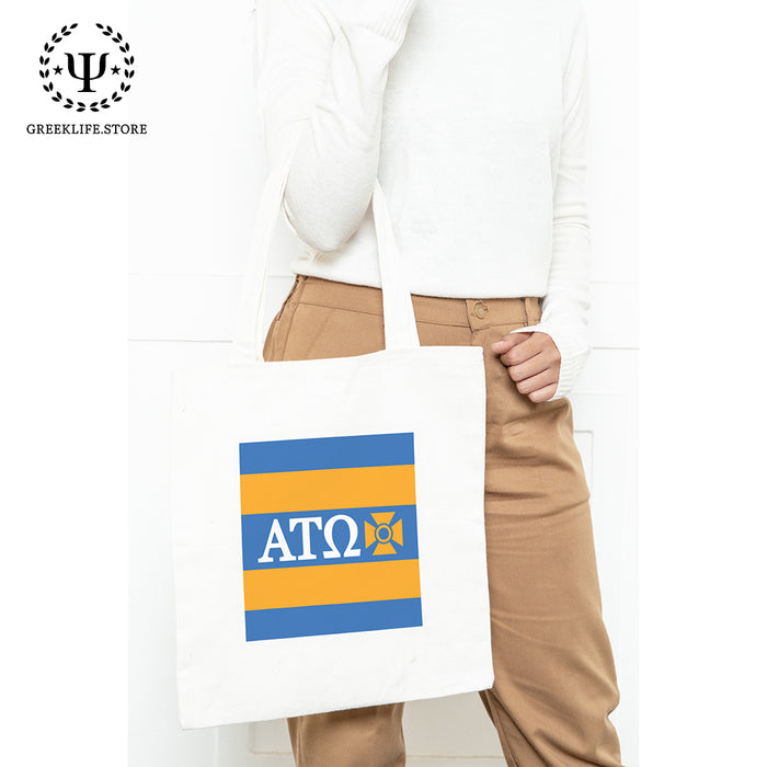 Alpha Tau Omega Canvas Tote Bag