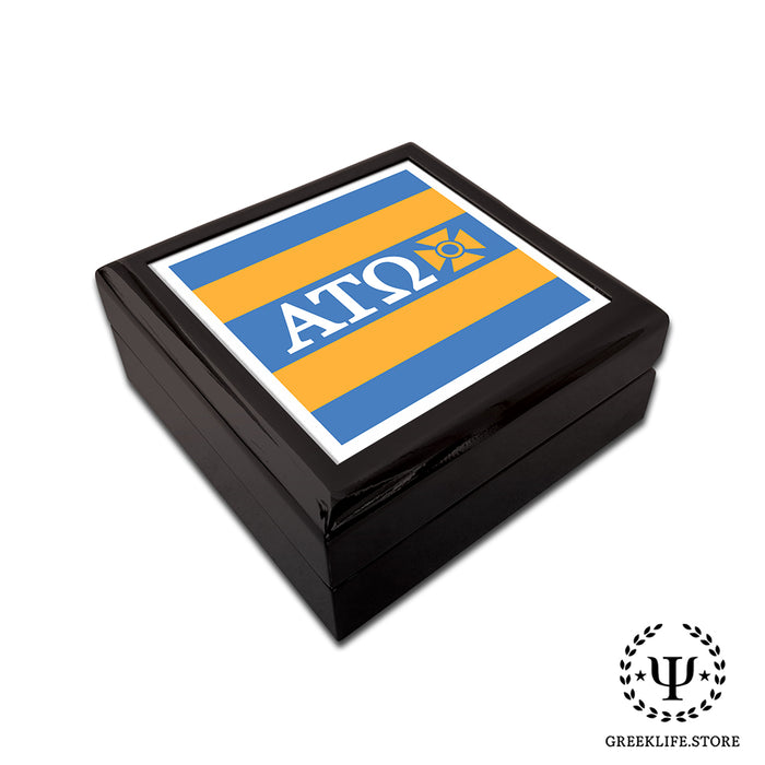 Alpha Tau Omega Keepsake Box Wooden