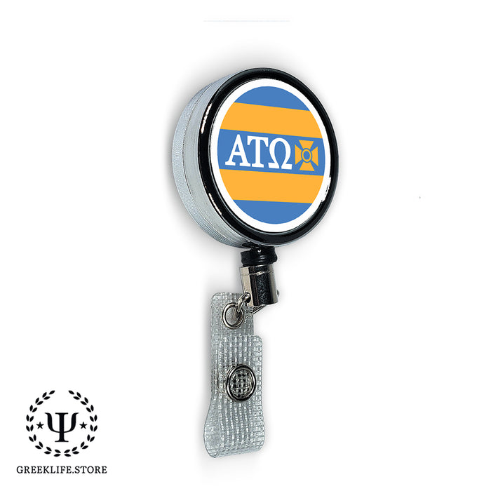 Alpha Tau Omega Badge Reel Holder
