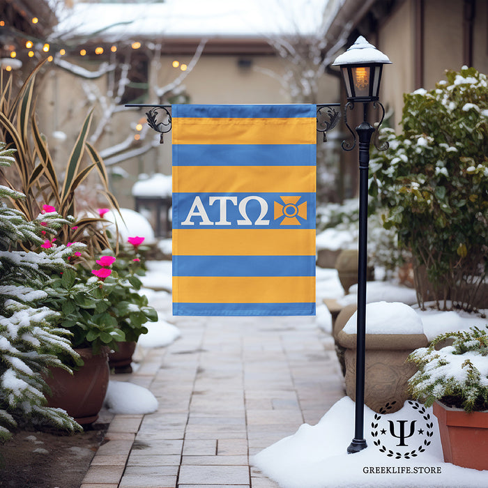 Alpha Tau Omega Garden Flags