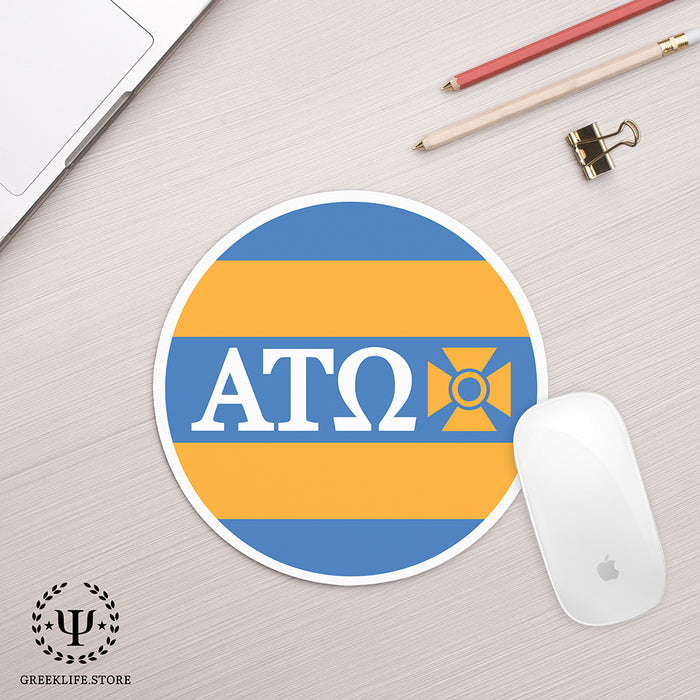 Alpha Tau Omega Mouse Pad Round