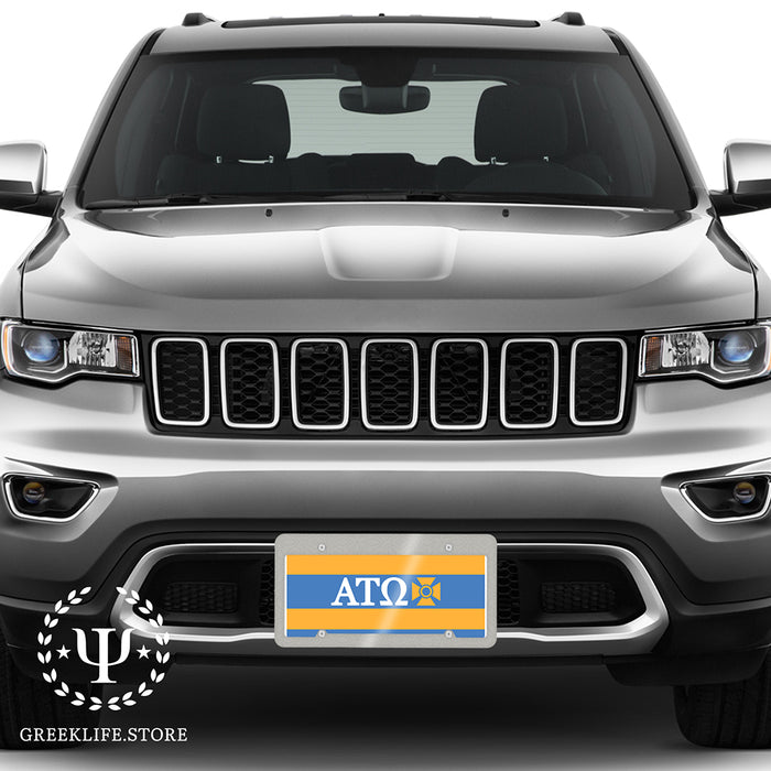 Alpha Tau Omega Decorative License Plate